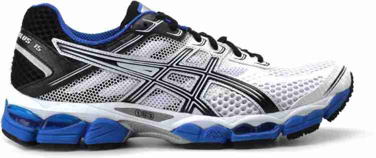 Asics Cumulus 15 Men Running Shoes For Men Buy White Black Royal Color Asics Cumulus 15 Men Running Shoes For Men Online at Best Price Shop Online for Footwears in India Flipkart