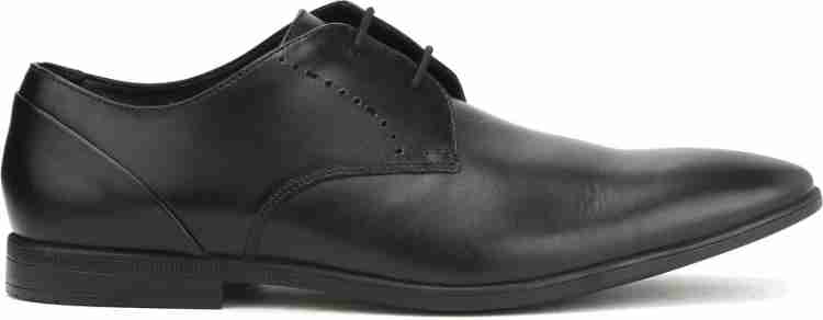 Clarks bampton store lace black