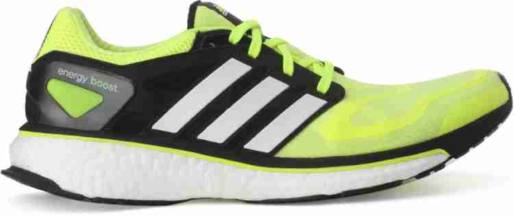 ADIDAS Energy Boost M Running Shoes For Men Buy Black Neon Green Color ADIDAS Energy Boost M Running Shoes For Men Online at Best Price Shop Online for Footwears in