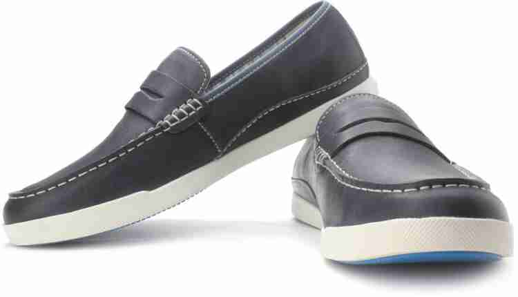 CLARKS Nadon Bay Loafers For Men Buy Navy Color CLARKS Nadon Bay Loafers For Men Online at Best Price Shop Online for Footwears in India Flipkart