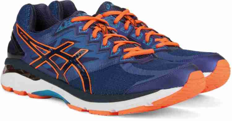 Asics GT 2000 NEW YORK 4 Running Shoes For Men Buy Deep Blue Navy Color Asics GT 2000 NEW YORK 4 Running Shoes For Men Online at Best Price Shop Online