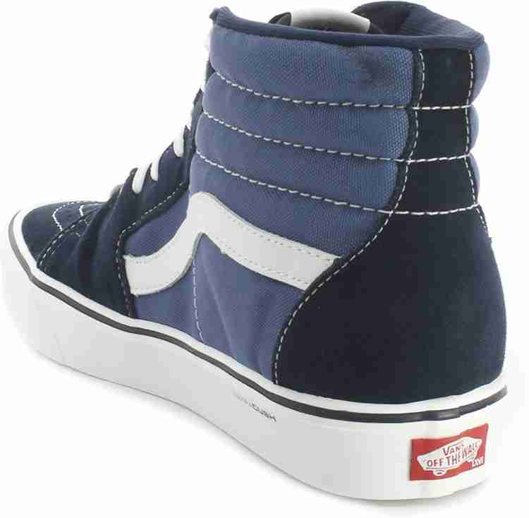 Navy blue high top best sale vans