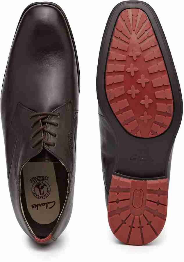 CLARKS Extra Light Derby Lace Up Shoes For Men Buy Dark Brown Color CLARKS Extra Light Derby Lace Up Shoes For Men Online at Best Price Shop Online for Footwears in India