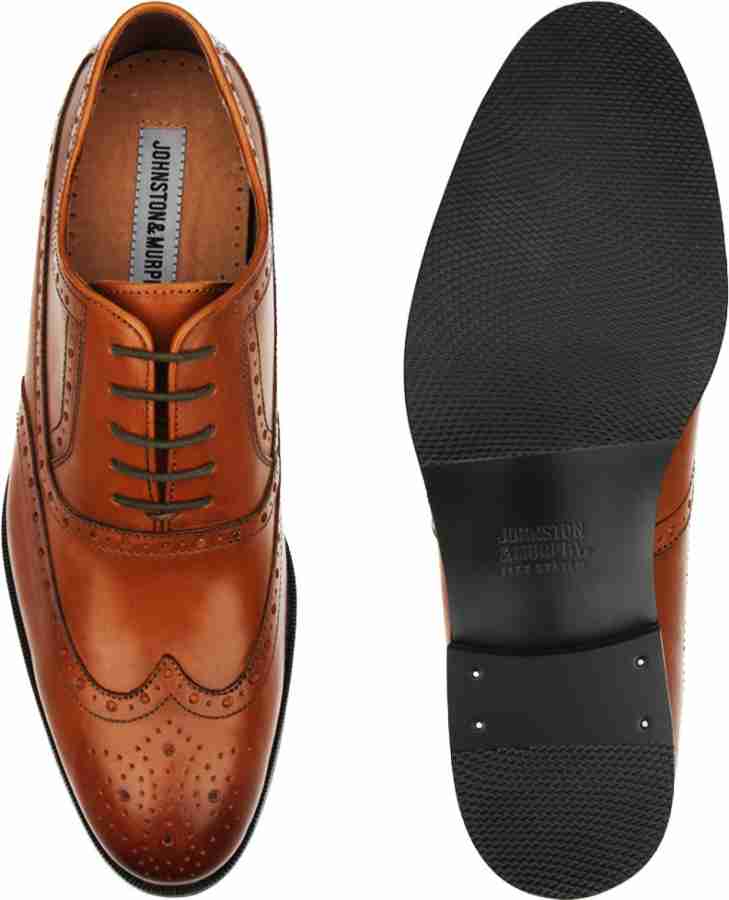 Johnston & murphy hot sale tyndall wingtip shoe