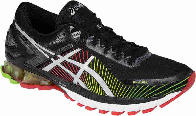 Asics Gel Kinsei 6 Men Running Shoes For Men Buy Silver Red Black Color Asics Gel Kinsei 6 Men Running Shoes For Men Online at Best Price Shop Online for Footwears in