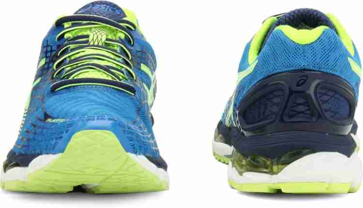 Asics GEL NIMBUS 17 Running Shoe For Men Buy ELCTRC BLUE FLH YLW