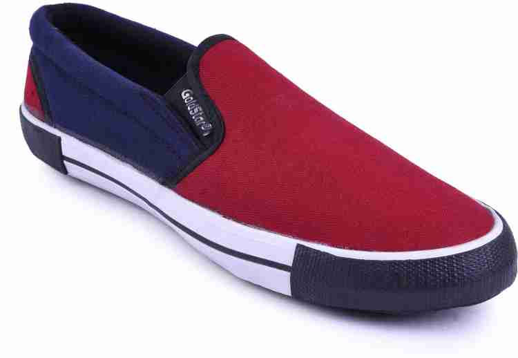 GOLDSTAR Canvas Shoes For Men Buy Maroon Color GOLDSTAR Canvas Shoes For Men Online at Best Price Shop Online for Footwears in India Flipkart