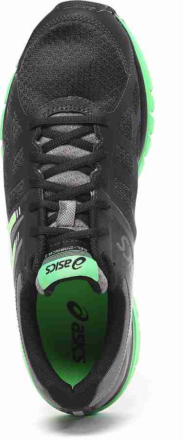 Asics Gel Zaraca 3 Men Running Shoes For Men Buy Charcoal Grn Onxy Color Asics Gel Zaraca 3 Men Running Shoes For Men Online at Best Price Shop Online for Footwears in India