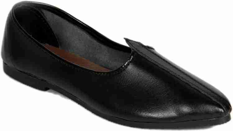 Panahi black deals ethnic shoes