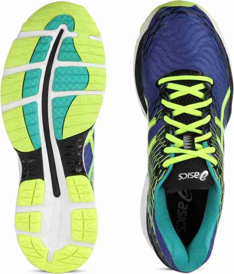 Asics GEL NIMBUS 18 Running Shoes For Men Buy ASICS BLUE FLASH