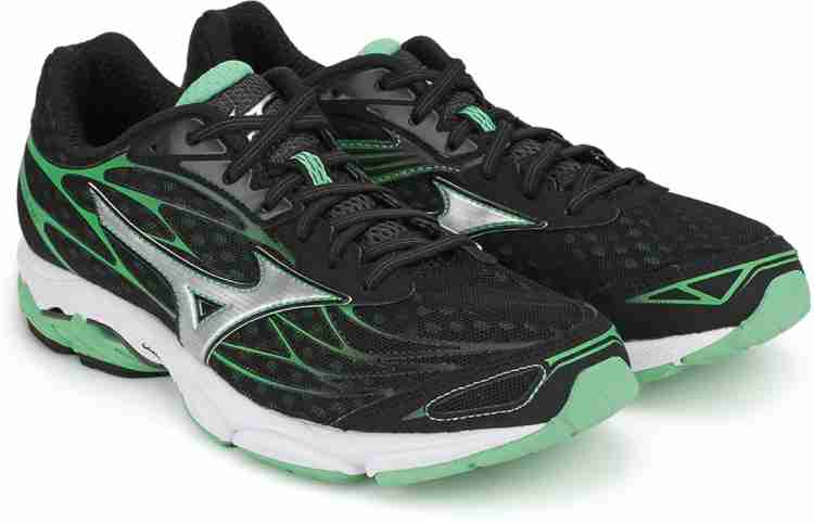 MIZUNO Wave Catalyst Running Shoes For Men Buy Silver Irish Green Black Color MIZUNO Wave Catalyst Running Shoes For Men Online at Best Price Shop Online for Footwears in India