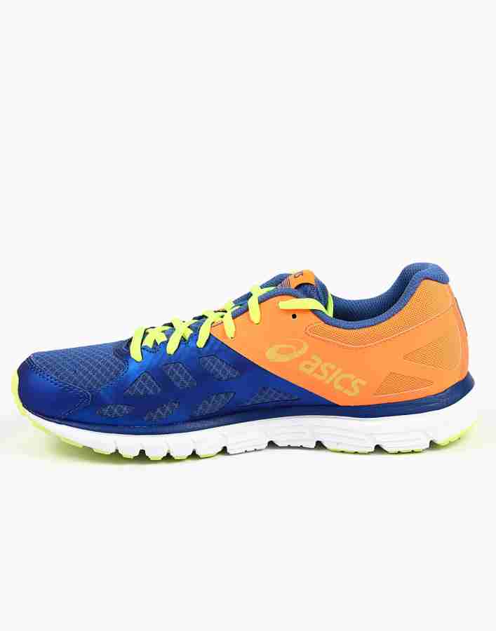 Asics Gel Zaraca 3 Men Running Shoes For Men Buy Blue Silver Flash Yellow Color Asics Gel Zaraca 3 Men Running Shoes For Men Online at Best Price Shop Online