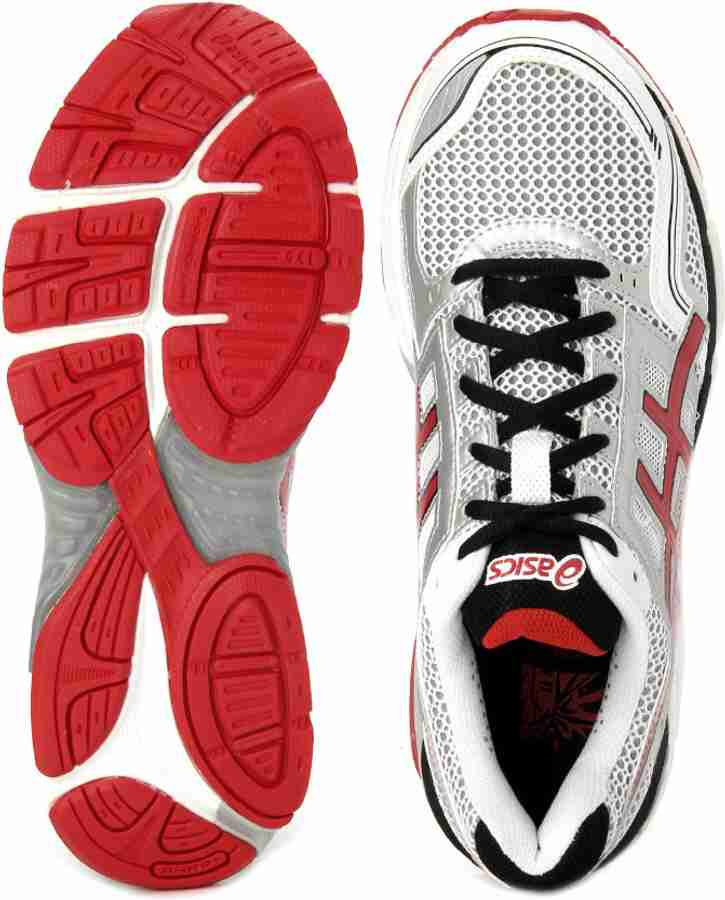 Asics Gel Foundation 11 Men Running Shoes For Men Buy White Red Black Color Asics Gel Foundation 11 Men Running Shoes For Men Online at Best Price Shop Online for