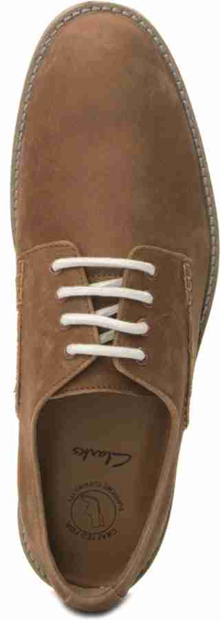CLARKS Farli Walk Corporate Casuals For Men Buy Tobacco Color CLARKS Farli Walk Corporate Casuals For Men Online at Best Price Shop Online for Footwears in India Flipkart