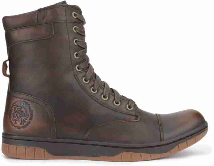DIESEL Boots For Men Buy Coffee Bean Color DIESEL Boots For Men Online at Best Price Shop Online for Footwears in India Flipkart