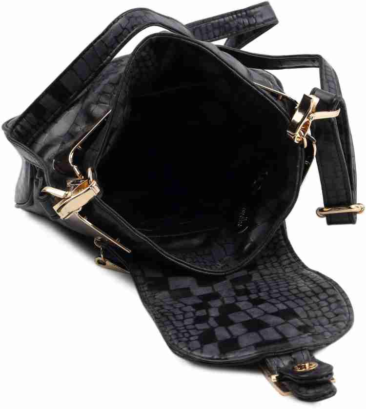 ESPELHO Black Sling Bag Black Price in India Flipkart