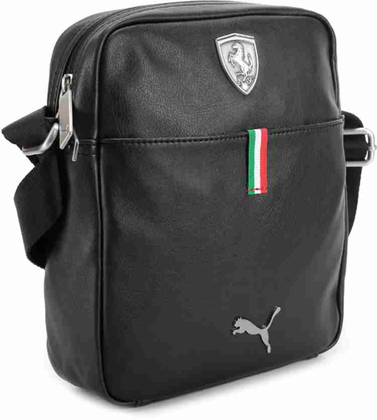 PUMA Black Sling Bag Ferrari LS Black Price in India Flipkart