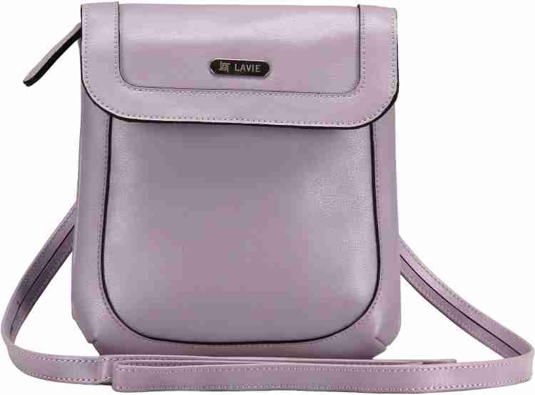 LAVIE Purple Sling Bag Dover Lavender Price in India Flipkart