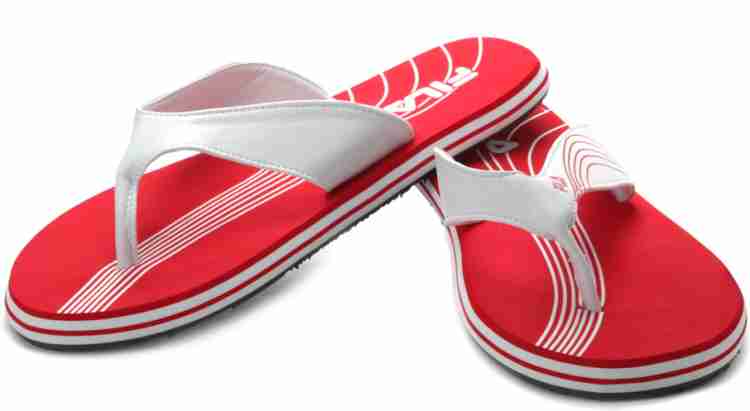 FILA Men Fringe Flip Flops Buy Red White Color FILA Men Fringe