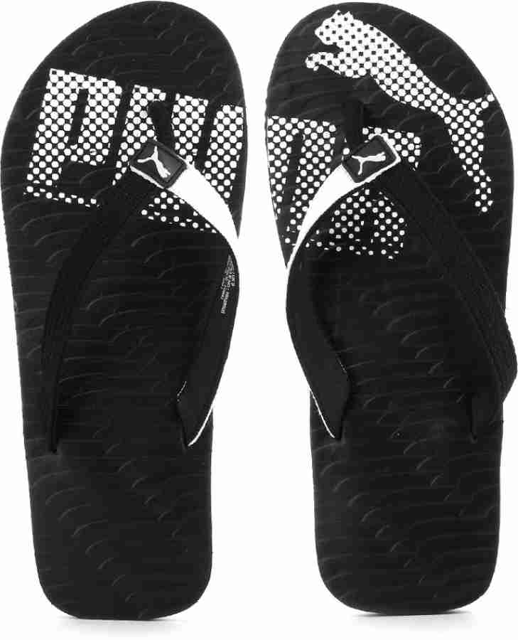 PUMA Men Miami 6 Slippers Buy Black White Color PUMA Men Miami 6 Slippers Online at Best Price Shop Online for Footwears in India Flipkart