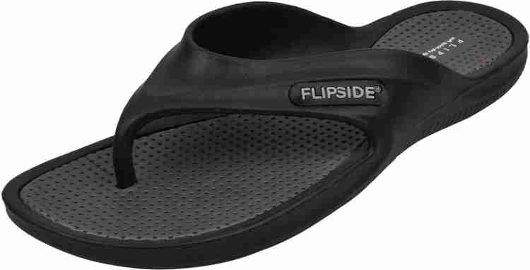 FLIPSIDE Men Quick Dry Flip Flops Buy Quick Dry Black Color