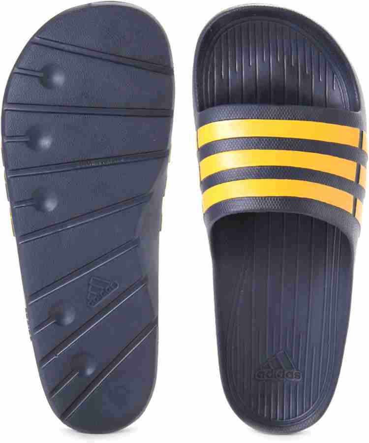 Adidas duramo slide black sales