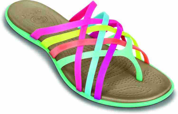 Crocs huarache sales ladies flip flops