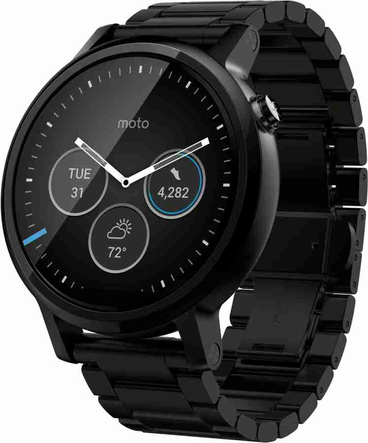 MOTOROLA Moto 360 2nd Gen 46 mm for Men Smartwatch Price in India Buy MOTOROLA Moto 360 2nd Gen 46 mm for Men Smartwatch online at Flipkart