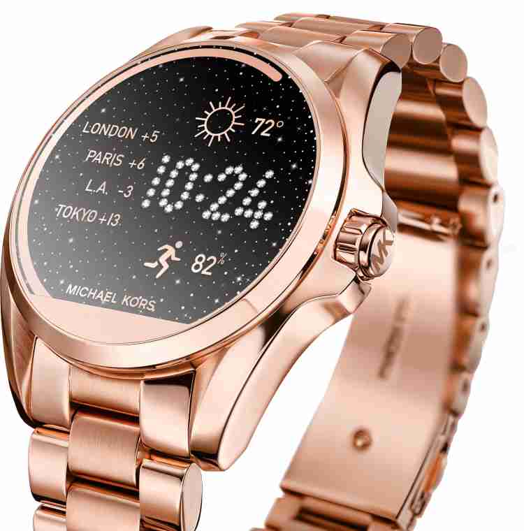 Michael kors gold bradshaw hot sale smartwatch