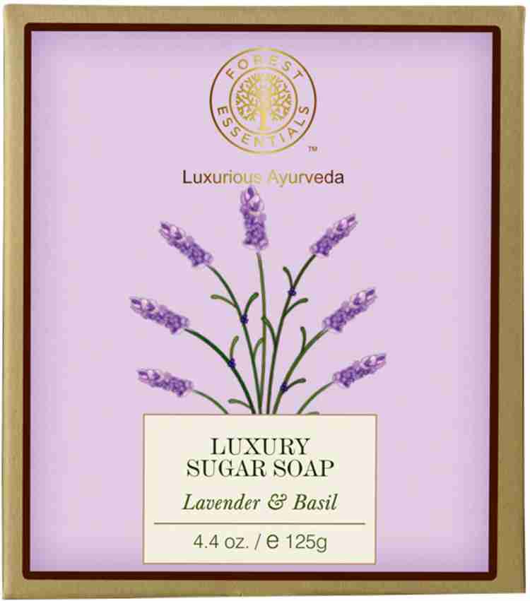 Forest Essentials Luxury Sugar Soap Lavender Basil Price in