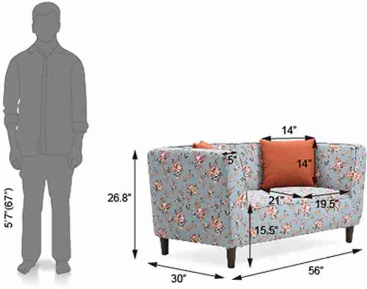 Urban ladder outlet two seater sofa