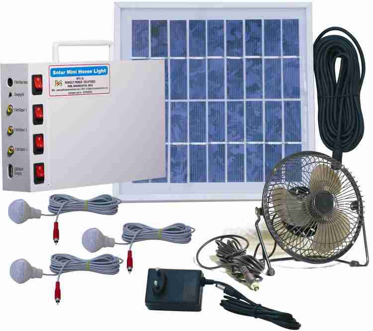 Solar panel for one fan and light deals