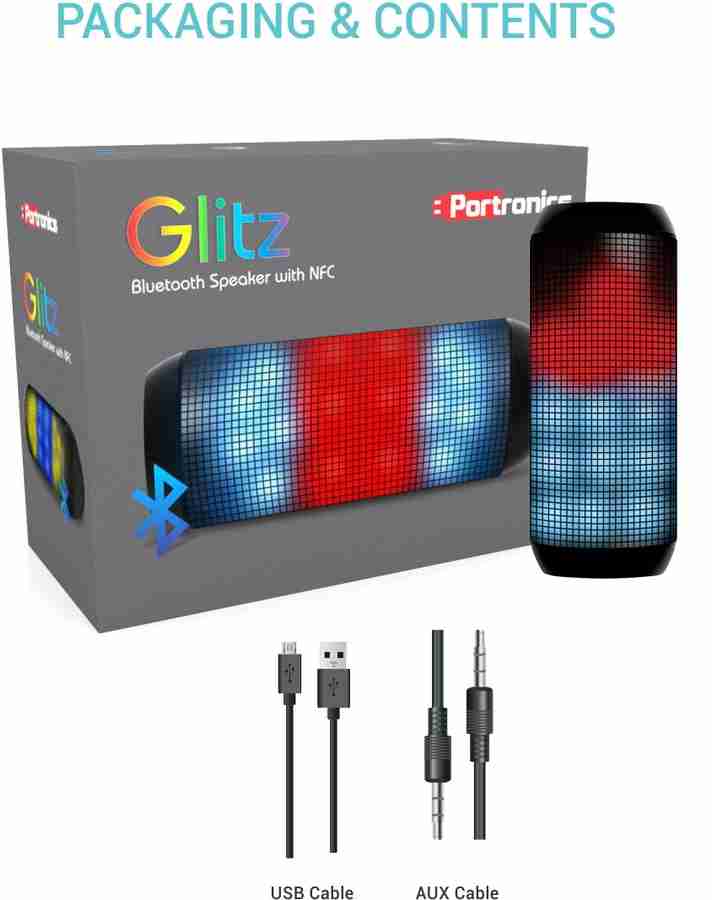 Buy Portronics Glitz Mobile Tablet Speaker Online from Flipkart