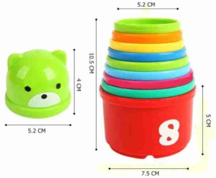 Non toxic stacking cups top