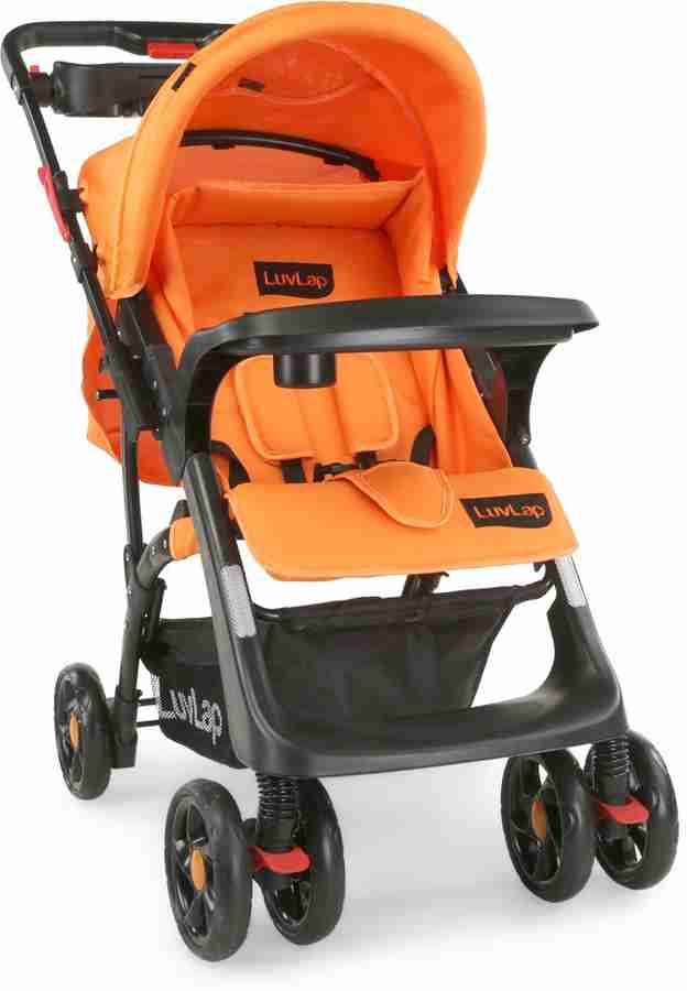 Orange discount baby stroller
