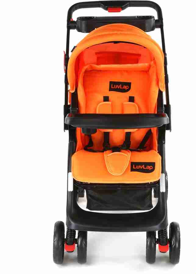 Orange hot sale baby stroller