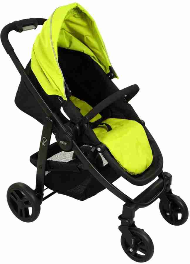 Graco lime green travel system on sale