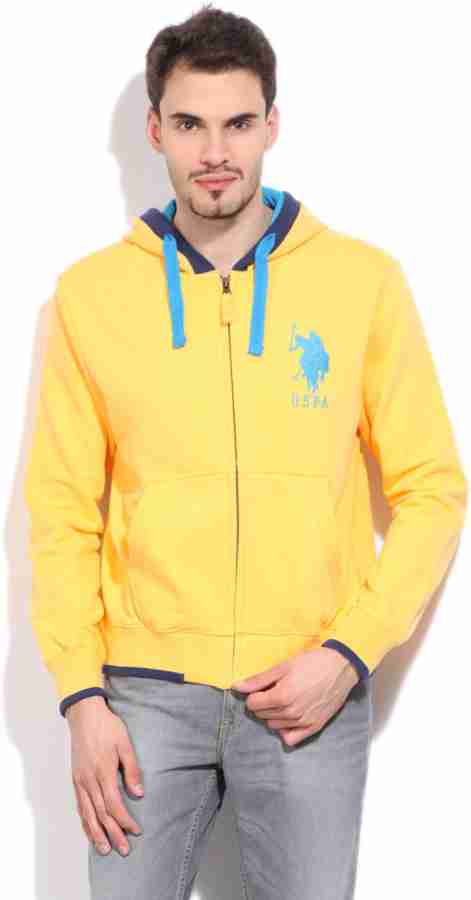 Us polo hot sale yellow sweatshirt