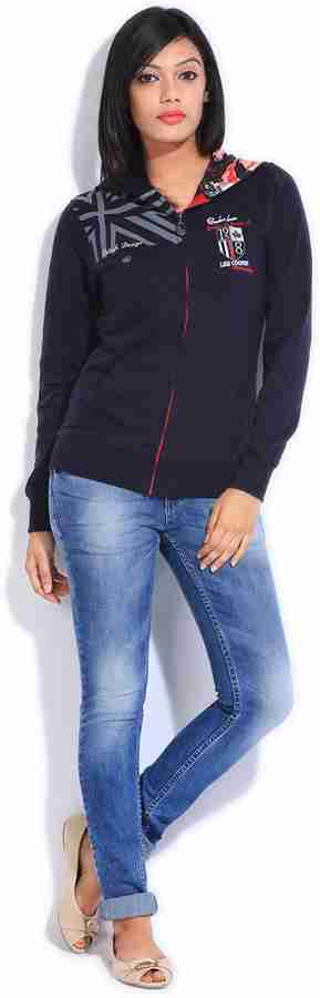 LEE COOPER Full Sleeve Solid Women Sweatshirt Buy NAVY LEE COOPER Full Sleeve Solid Women Sweatshirt Online at Best Prices in India Flipkart
