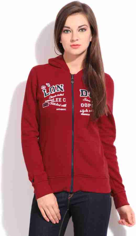 Lee cooper crop store fleece sweater ladies