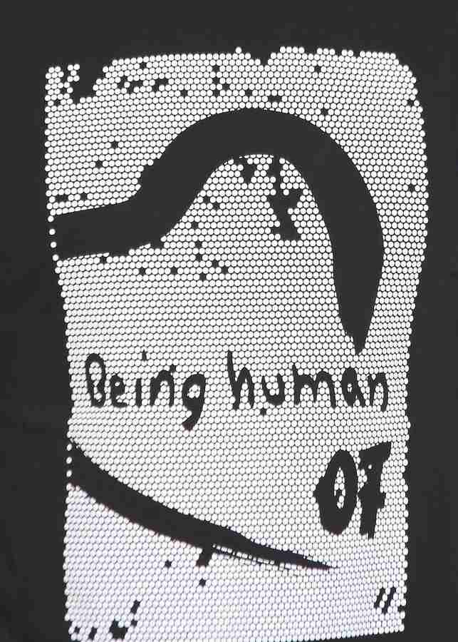 Being Human CLOTHING Printed Men Round Neck Black T Shirt Buy