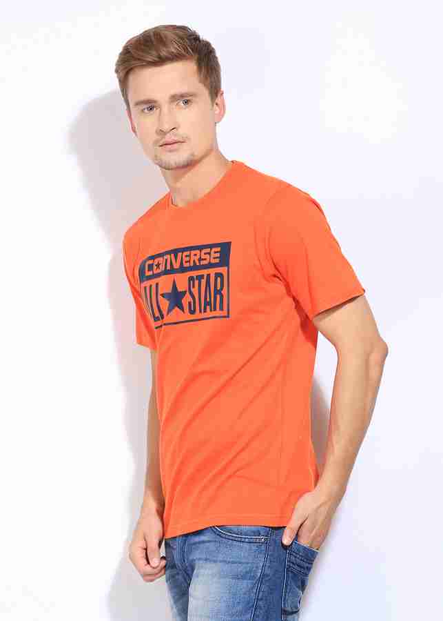 T shirt converse orange outlet