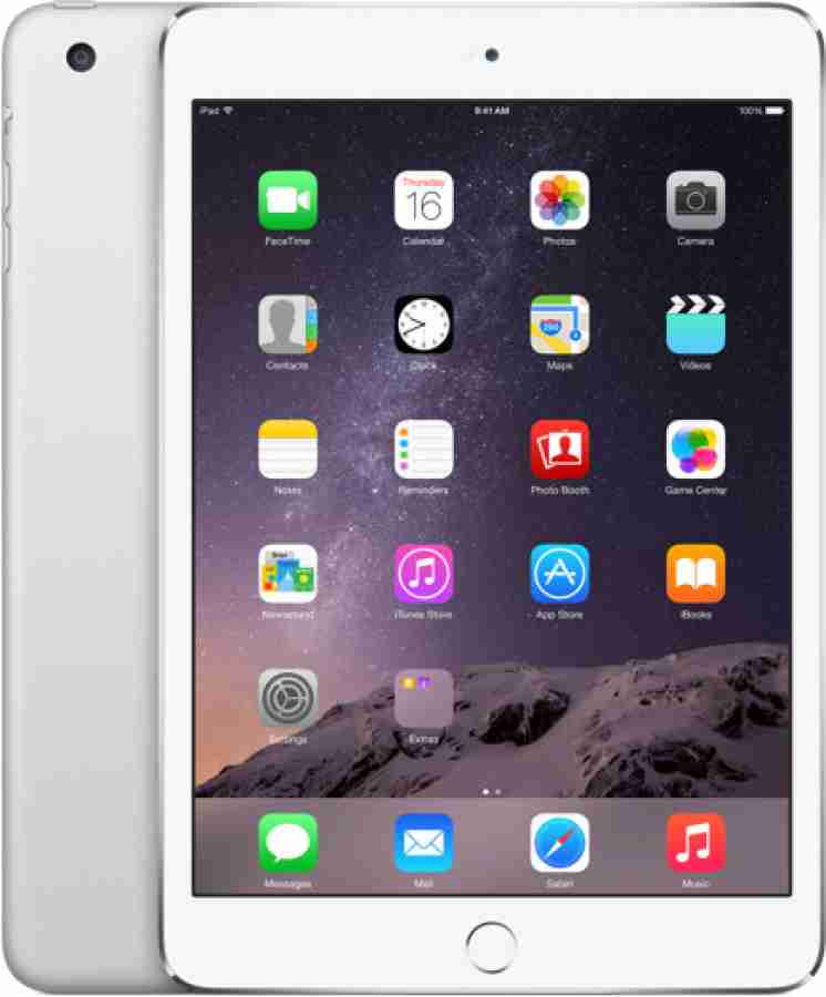 Apple iPad mini 3 16 GB 7.9 inch with Wi-Fi Only Price in India - Buy Apple  iPad mini 3 16 GB 7.9 inch with Wi-Fi Only Silver 16 Online - Apple :  Flipkart.com