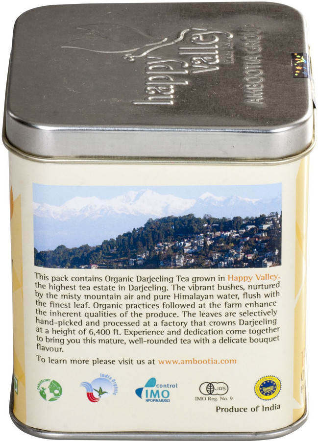 Happy Valley Organic Darjeeling (Whole Leaf) Orange Black