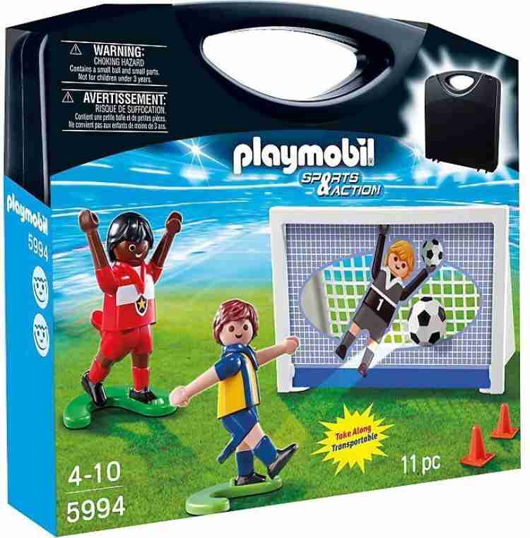 Playmobil football hot sale set