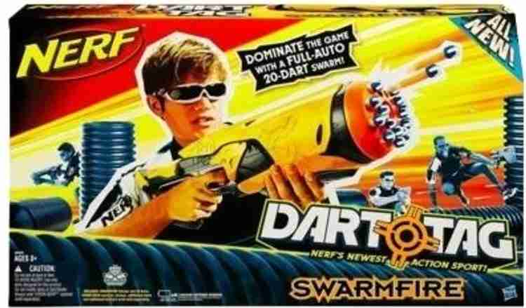 Nerf Dart Tag Swarmfire Guns Darts Dart Tag Swarmfire shop for Nerf products in India. Toys for 8 14 Years Kids. Flipkart