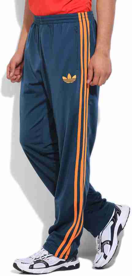 Adidas hose blau orange sale