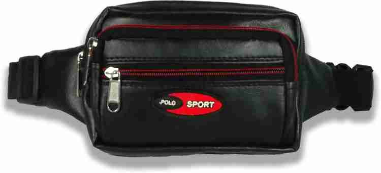 Polo Sport Waist Bag black Price in India Flipkart