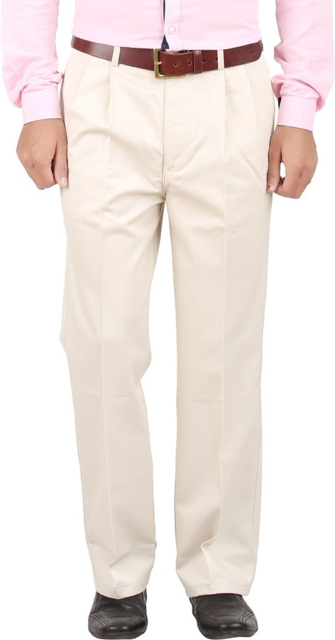 Tibre Regular Fit Men Beige Trousers - Buy Cloud Cream Tibre Regular Fit  Men Beige Trousers Online at Best Prices in India | Flipkart.com