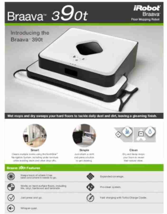 Irobot braava best sale 390t price